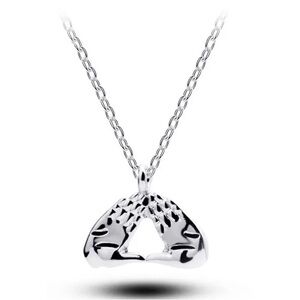 Delta Sigma Theta Hand Sign Necklace